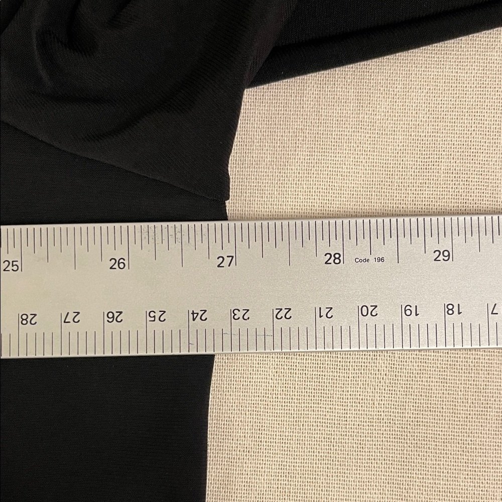 Cato Black Sheer Hem Tunic Top - Picture 7 of 8
